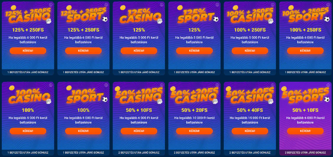 Bónuszok és Promóciók Mostbet