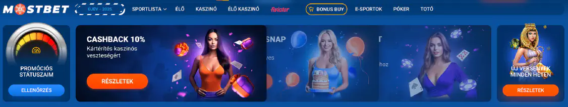 További Promóciós Ajánlatok Mostbet