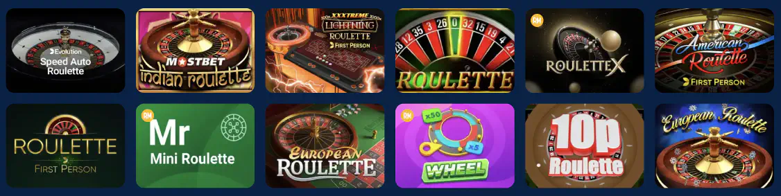 Élő Kaszinó Mostbet